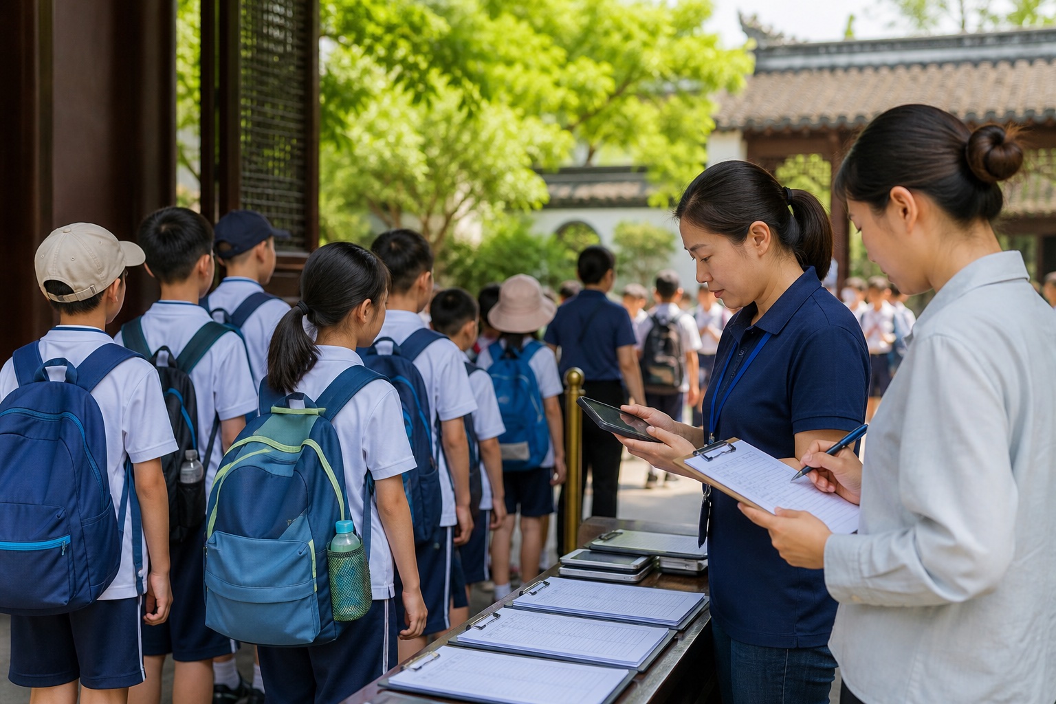 研学团队票如何保护未成年人信息？名单采集、核验与删除清单封面