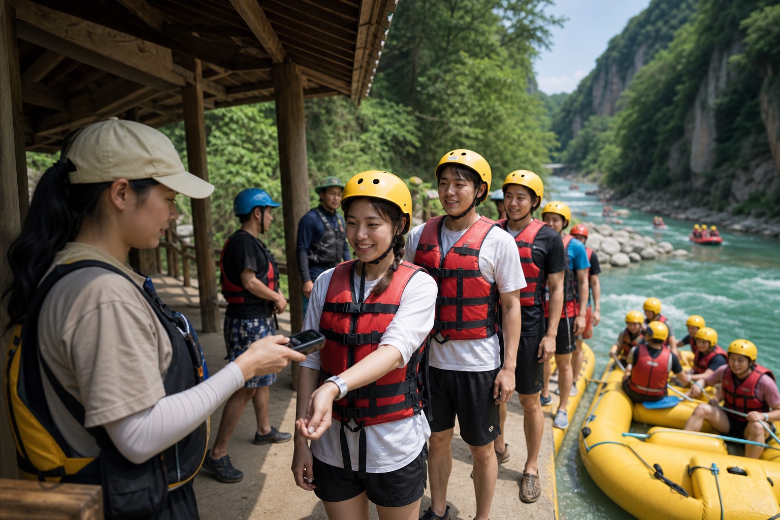 漂流景区票务系统怎么做？场次排队、装备领取与安全核销场景封面