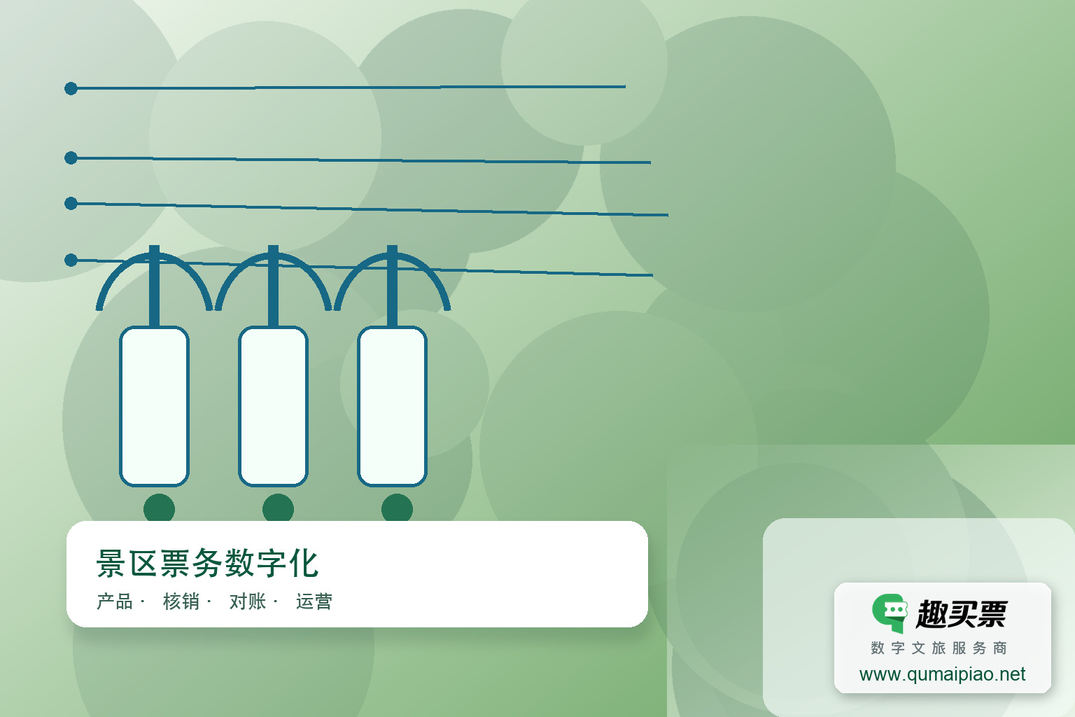 保障趣买票智慧系统稳定运行的关键措施主题封面，右下角含趣买票标识与官网网址