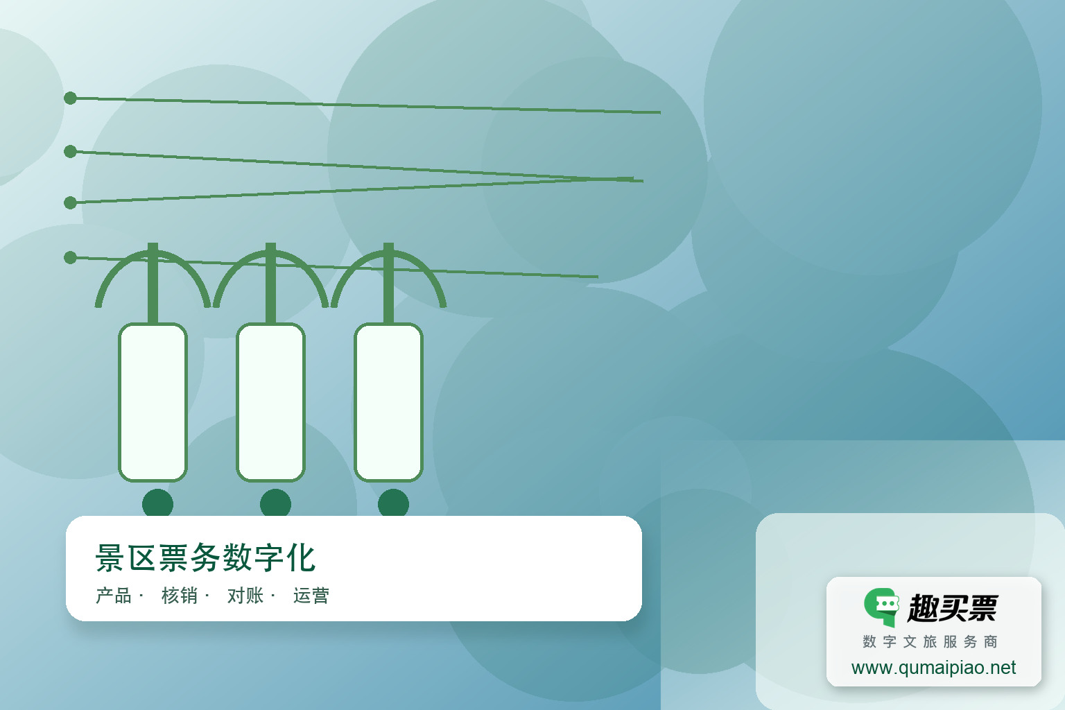 城固博物馆启用趣买票智慧系统，提升管理效率与游客体验。主题封面，右下角含趣买票标识与官网网址