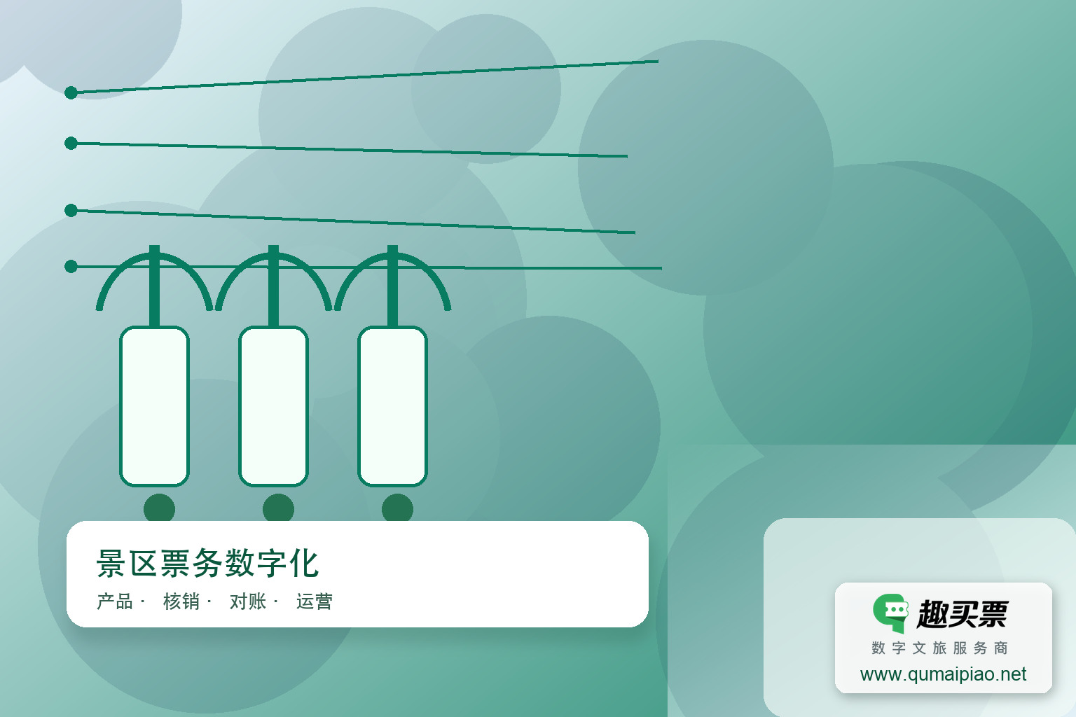 分时预约调控客流,趣买票智慧系统优化体验主题封面,右下角含趣买票标识与官网网址
