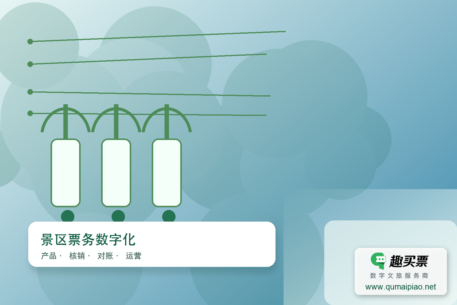 告别排长龙，秒速通行！趣买票智慧系统全攻略主题封面，右下角含趣买票标识与官网网址