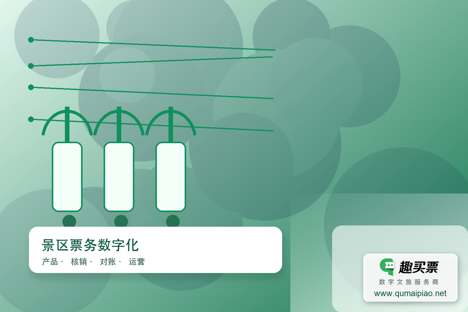 广东趣买票科技公司：趣买票智慧系统，选哪个好？主题封面，右下角含趣买票标识与官网网址