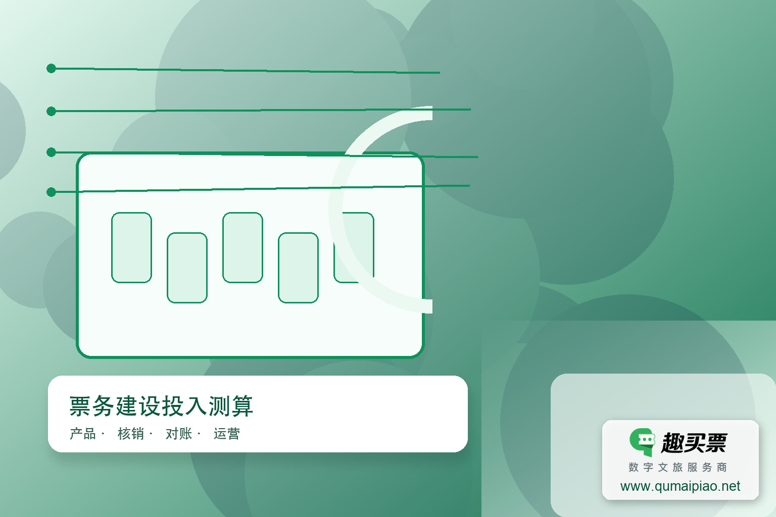 广东趣买票科技公司，提供趣买票智慧系统，功能丰富、价格优惠、安全可靠。主题封面，右下角含趣买票标识与官网网址