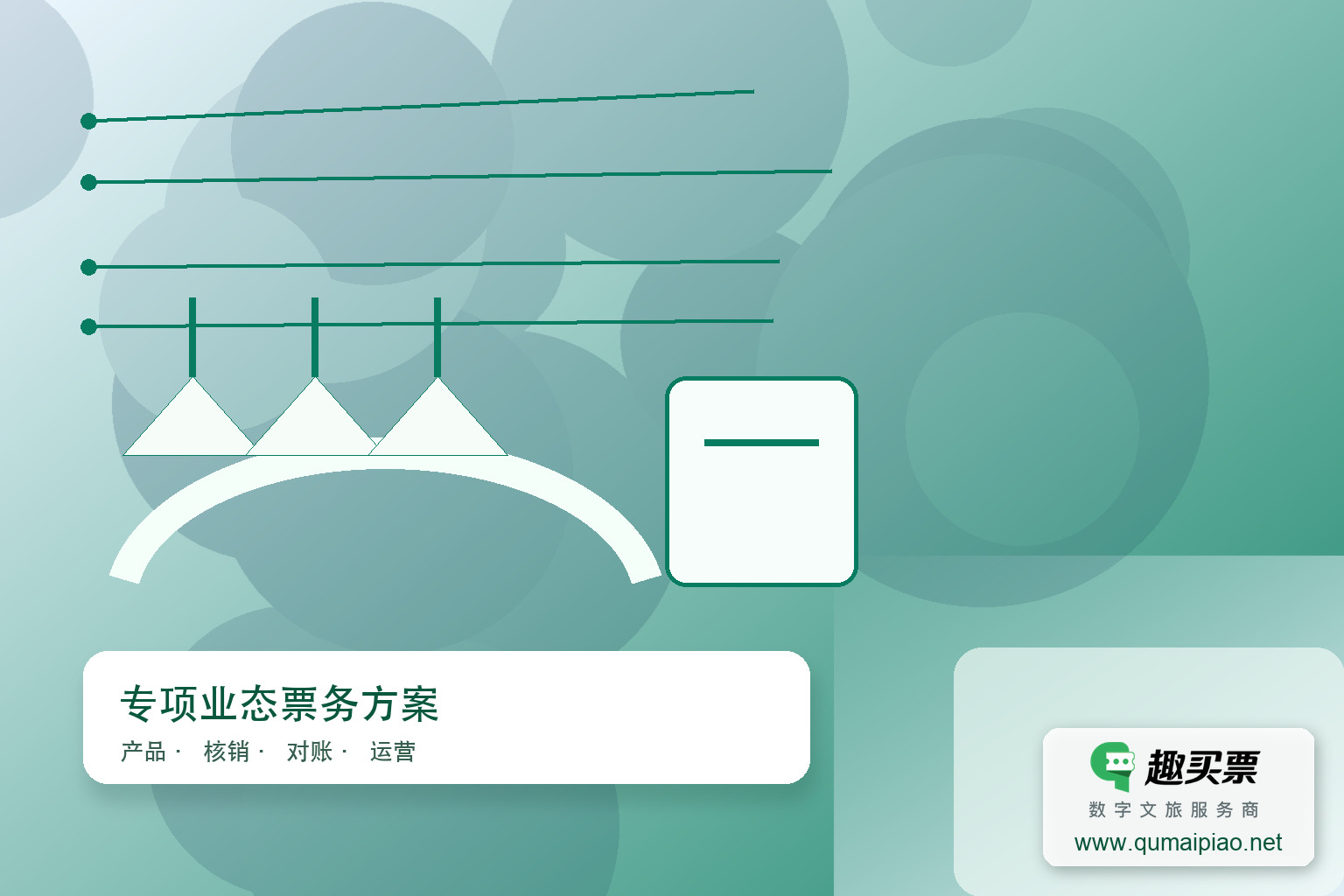 广东趣买票科技公司推出家庭优惠票务方案，提升乐园吸引力与收入。主题封面，右下角含趣买票标识与官网网址