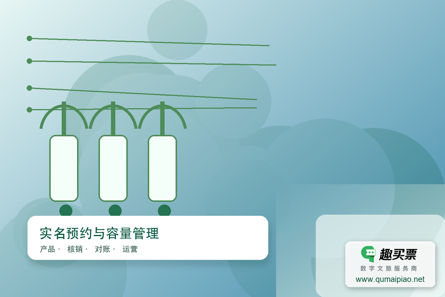 广东趣买票科技公司智慧数字防疫系统解决方案主题封面，右下角含趣买票标识与官网网址
