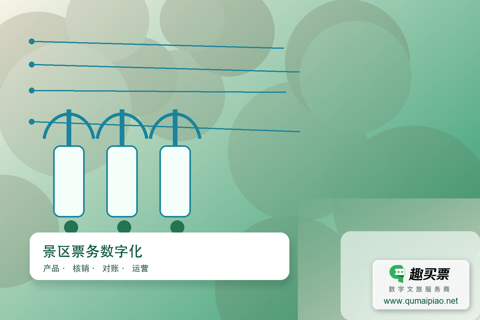广东趣买票科技公司智慧系统安全防护分析主题封面，右下角含趣买票标识与官网网址