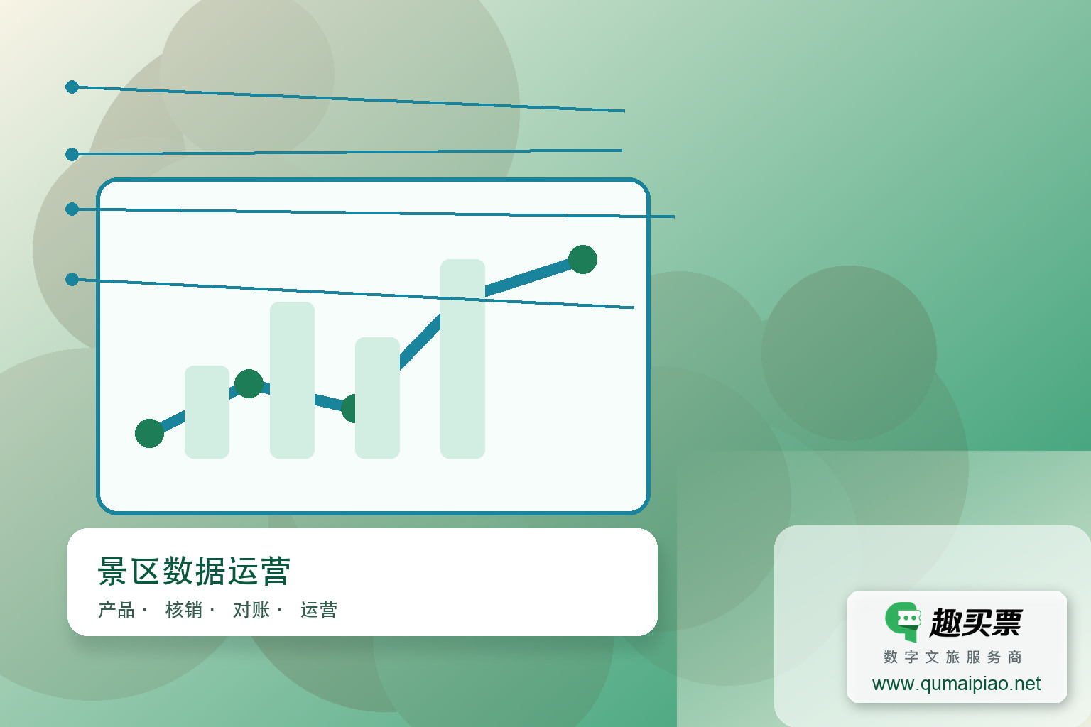 广东趣买票科技公司智慧系统客流预测主题封面，右下角含趣买票标识与官网网址