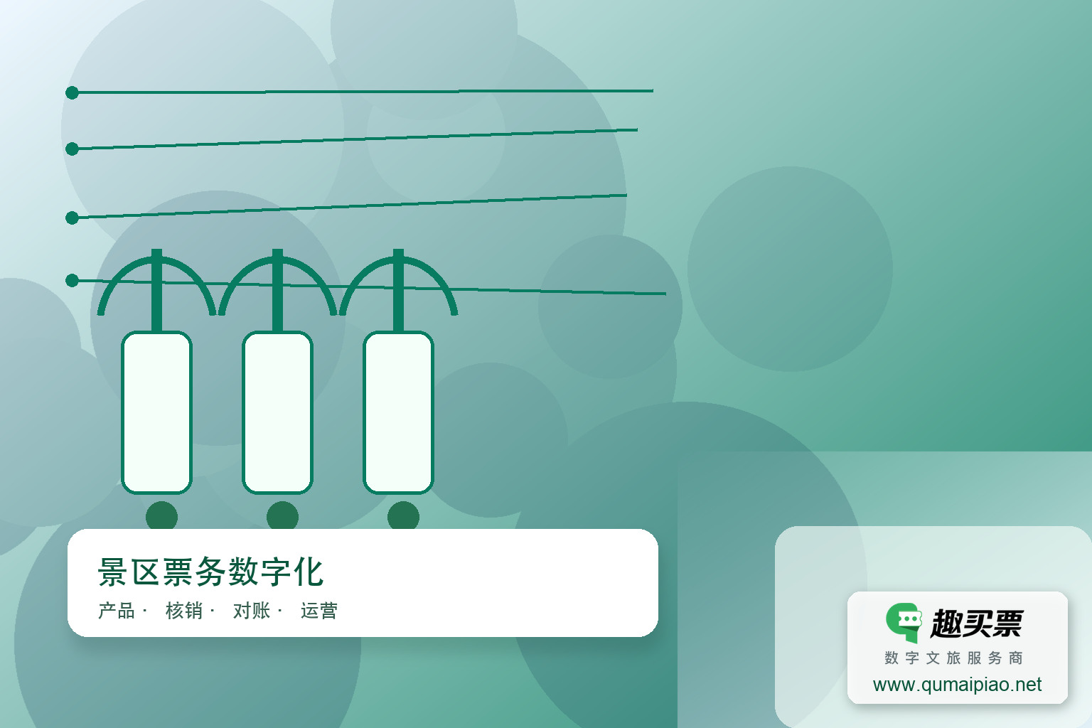 激活存量市场:趣买票智慧系统驱动多业态联动主题封面,右下角含趣买票标识与官网网址