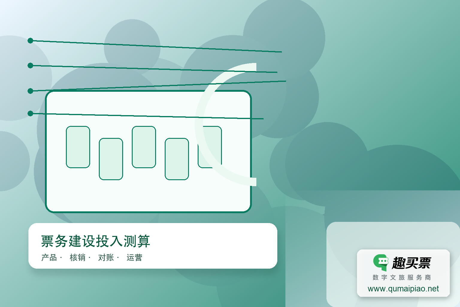 趣买票智慧系统价格及收费方式主题封面,右下角含趣买票标识与官网网址