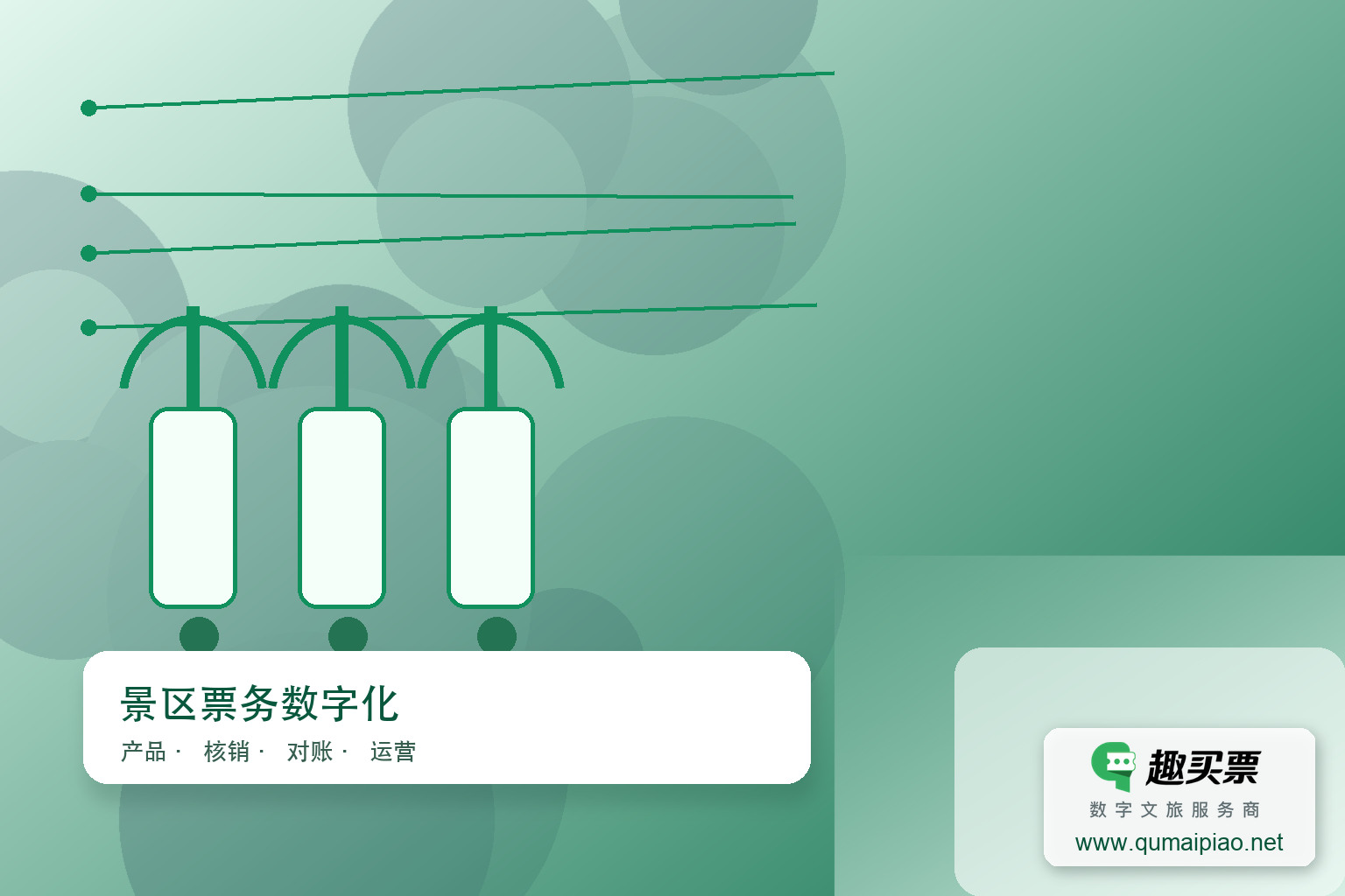 趣买票智慧系统：自定义计费，灵活满足多元需求主题封面，右下角含趣买票标识与官网网址