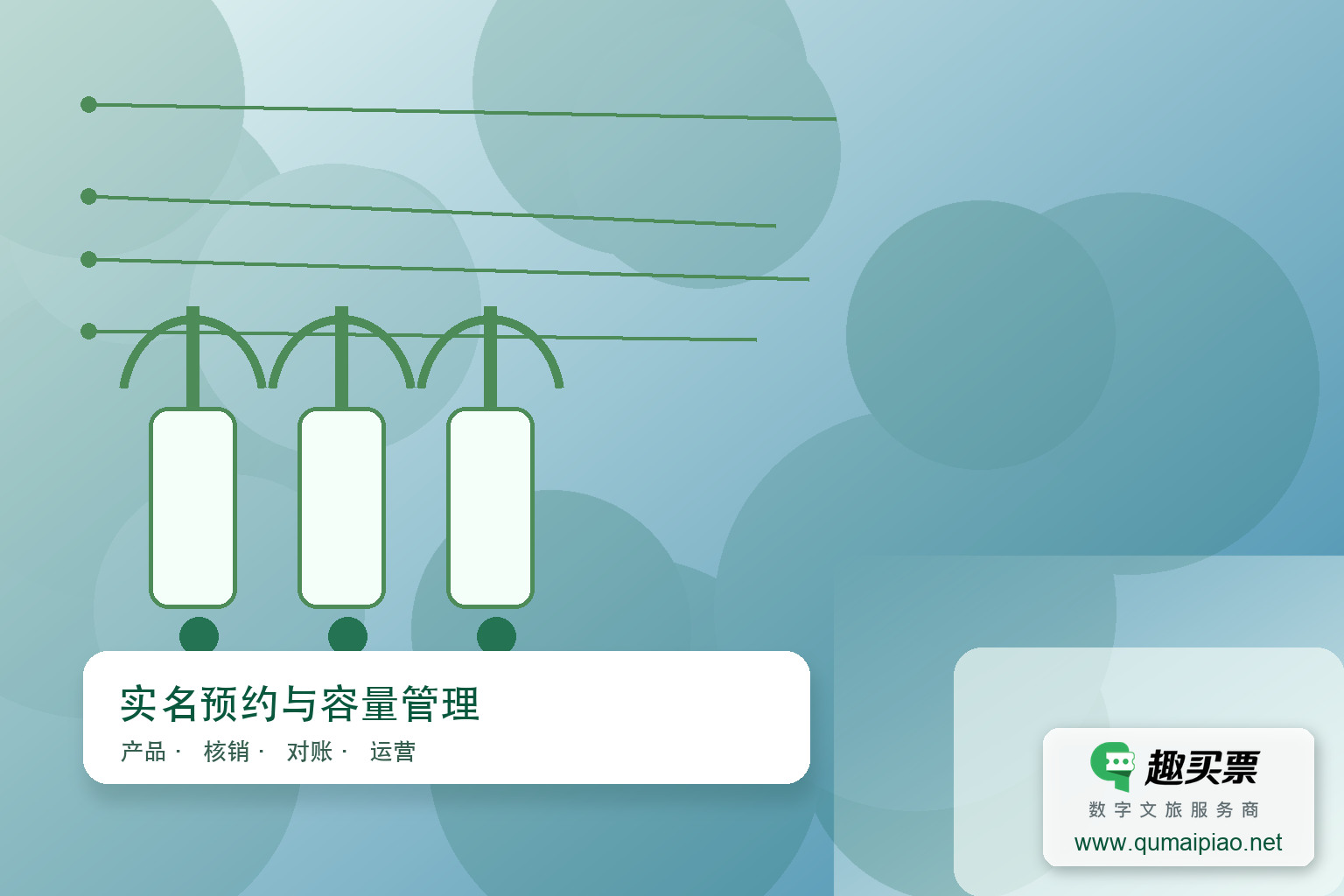 人脸识别技术在趣买票智慧系统中的优势与挑战主题封面，右下角含趣买票标识与官网网址
