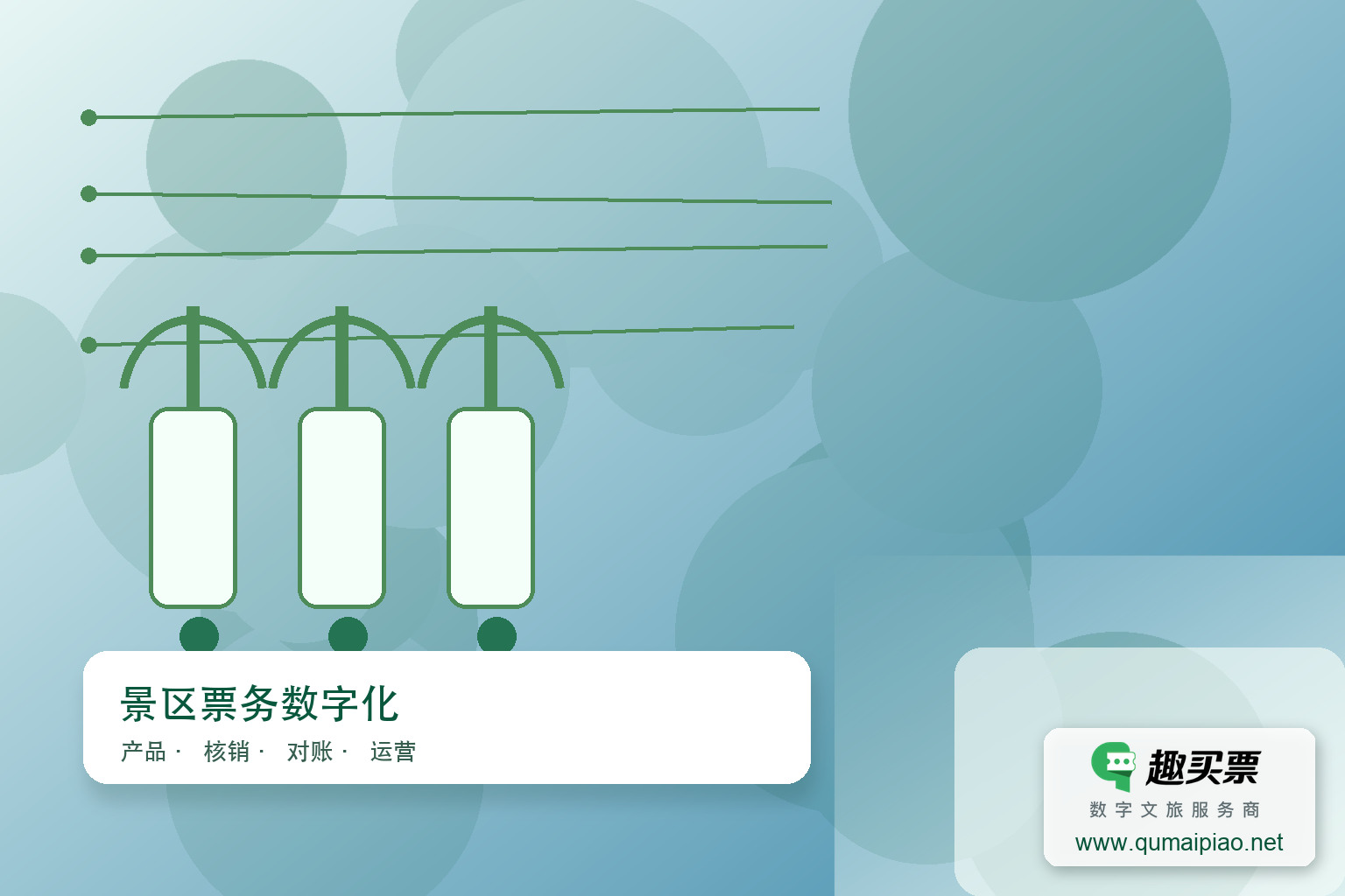如何构建趣买票智慧系统?主题封面,右下角含趣买票标识与官网网址