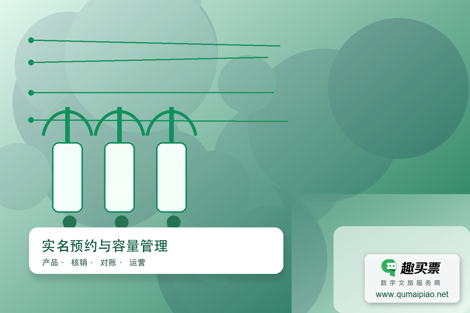 实名制购票系统有效遏制黄牛倒票乱象主题封面,右下角含趣买票标识与官网网址