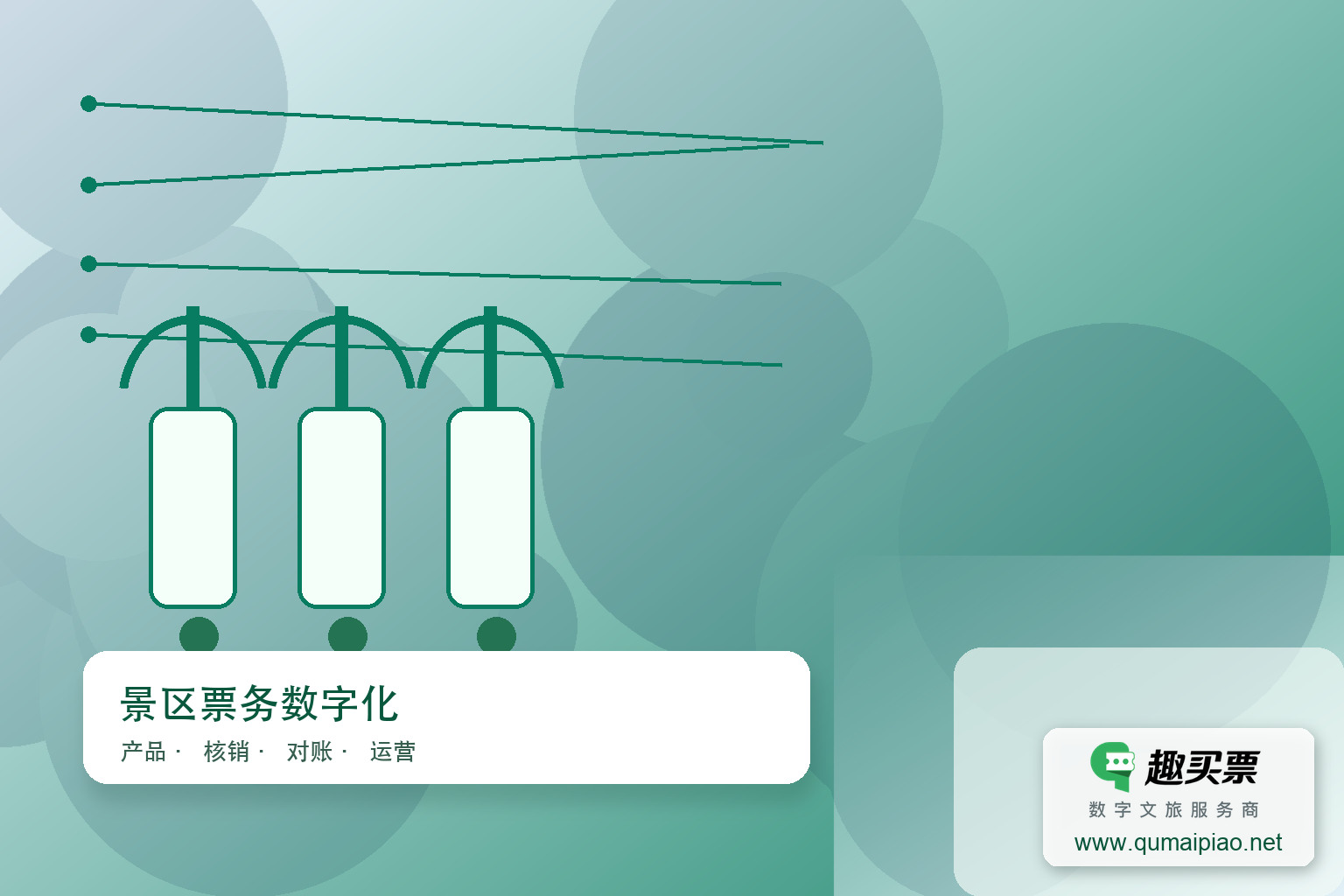 铜仁大峡谷引入趣买票智慧系统,提升景区管理效率与游客体验。主题封面,右下角含趣买票标识与官网网址
