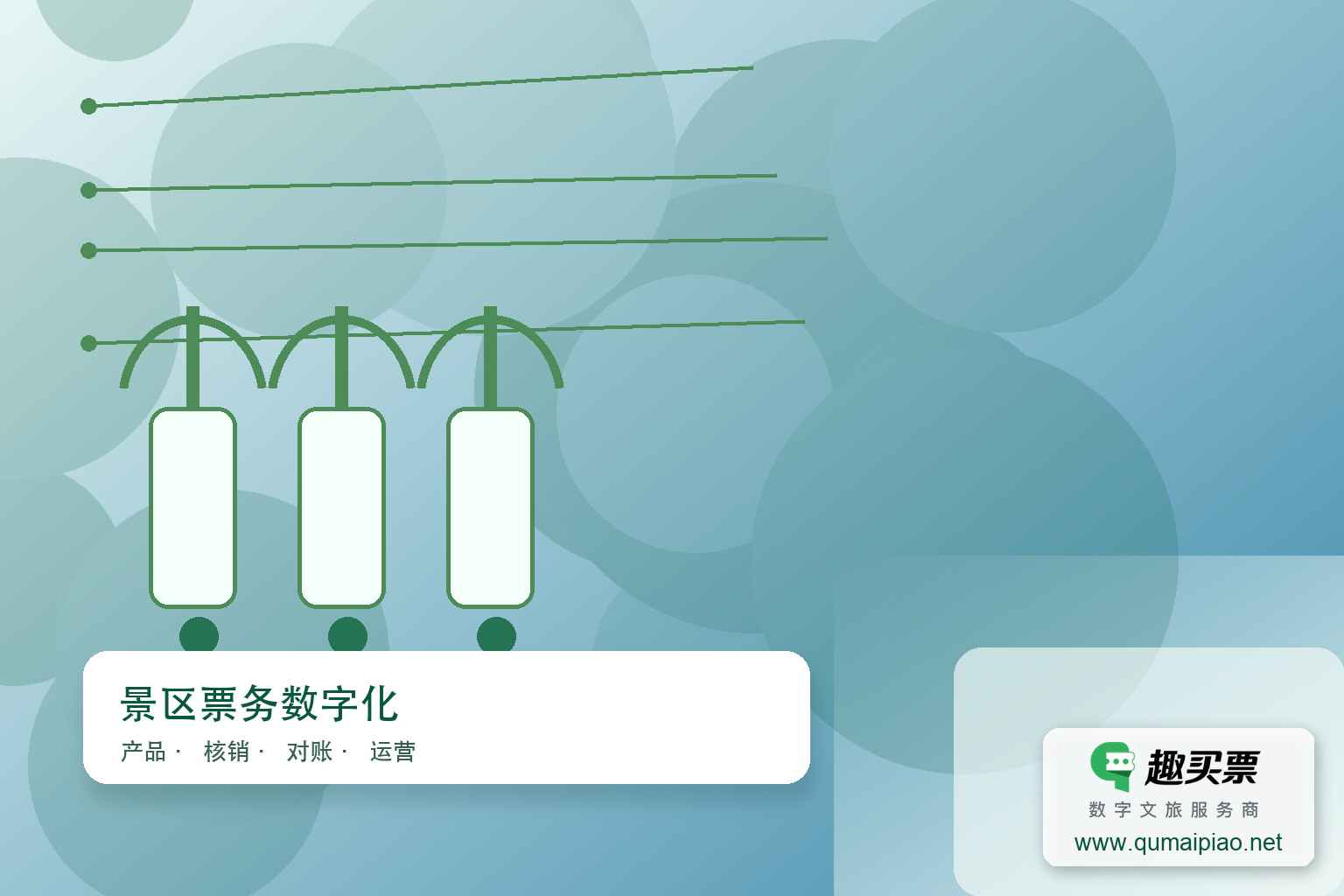 文保古建数智新生|趣买票新签景德镇明园,全域智慧票务体系落地千年瓷都主题封面,右下角含趣买票标识与官网网址