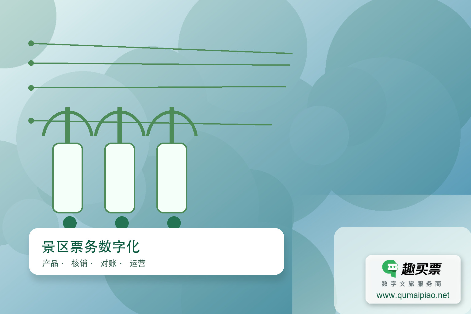 乡村振兴文旅平台怎么建？政策解读+实操方案+成功案例主题封面，右下角含趣买票标识与官网网址