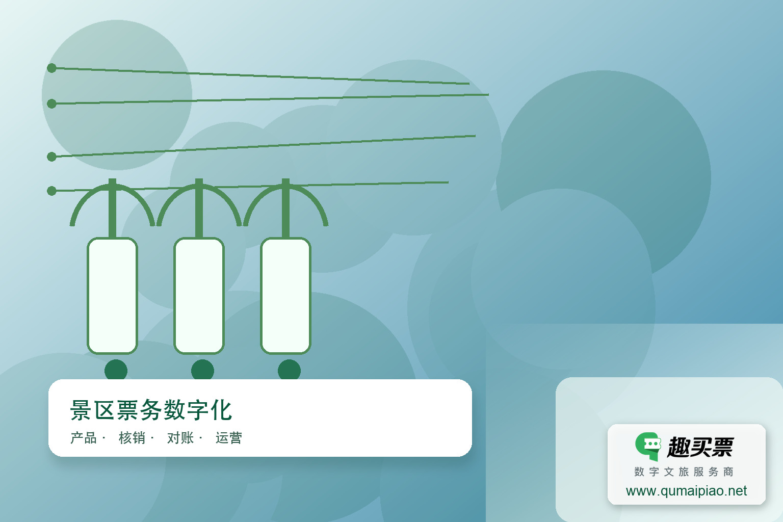 雍和宫票务系统驻场运维项目单一来源采购公告主题封面，右下角含趣买票标识与官网网址