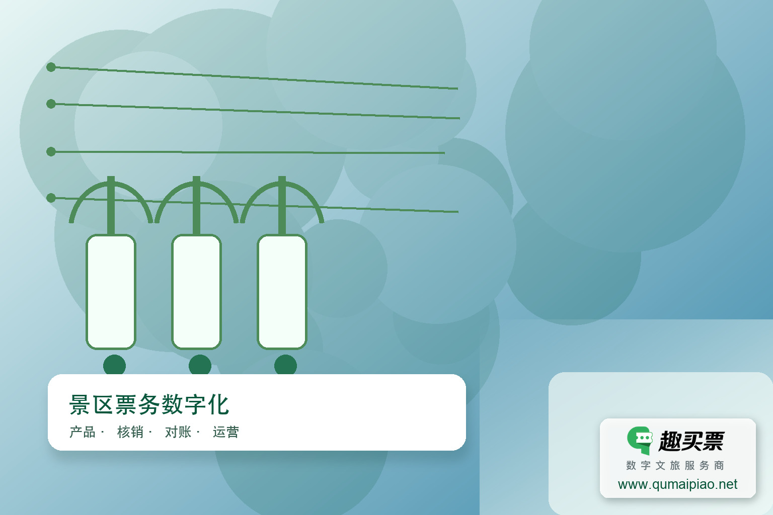 优化票种组合，提升景区吸引力主题封面，右下角含趣买票标识与官网网址