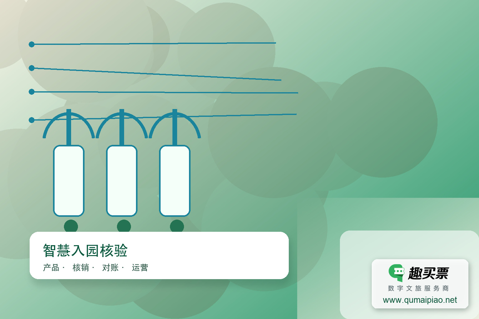 优化趣买票智慧系统：高效管理订单与售检票流程主题封面，右下角含趣买票标识与官网网址