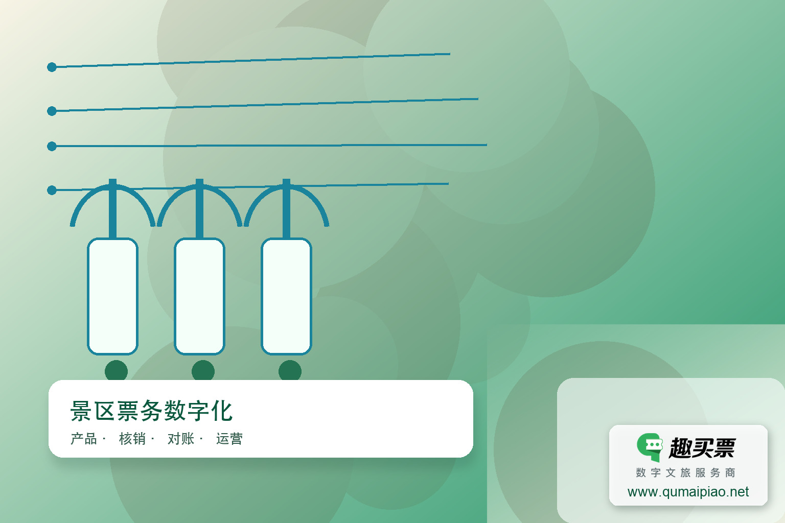 智慧系统防倒票问题与对策主题封面，右下角含趣买票标识与官网网址