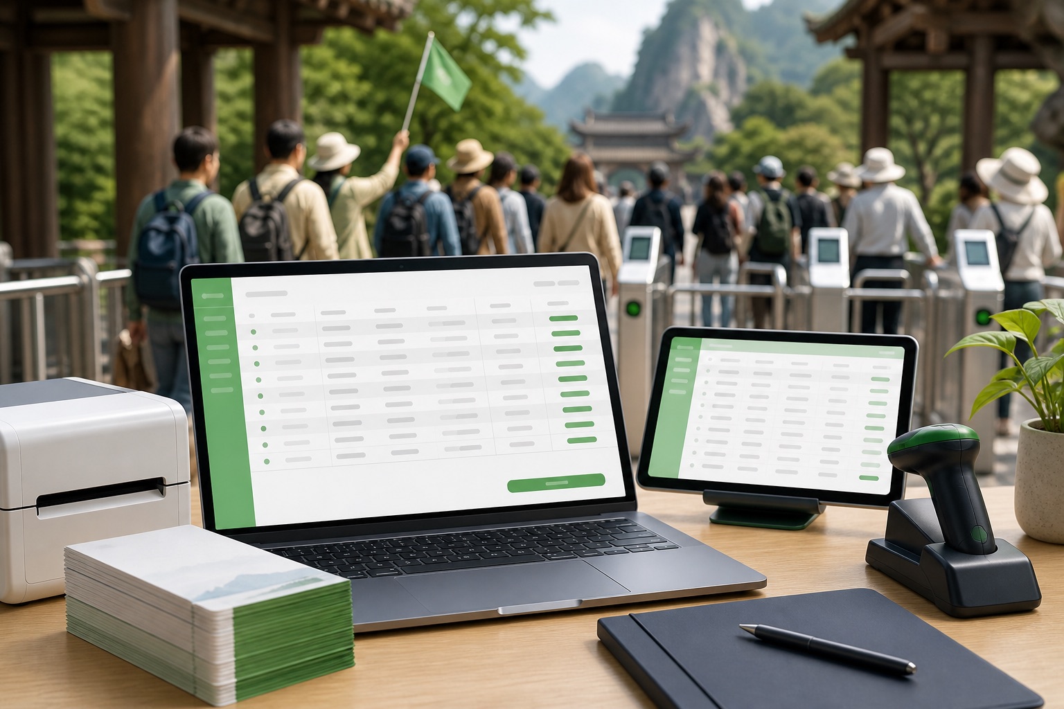 景区团队名单导入怎么验收?Excel模板、错误行回传与隐私最小化封面