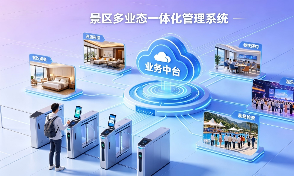 数字赋能景区全域运营｜广东趣买票推出景区业务中台，打通多业态管理壁垒