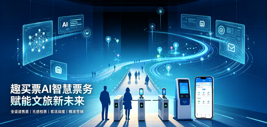 AI 赋能景区运营，趣买票打造一站式智慧票务管理体系